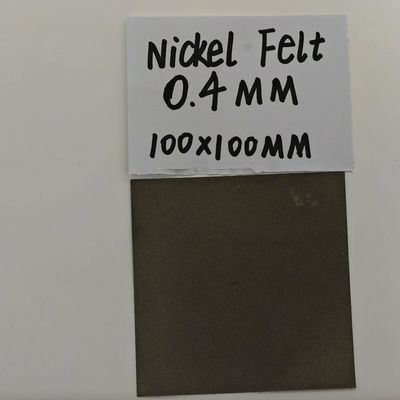 فیلتر نیکل AEM 0.4mm مواد لایه گازی پراکندگی فیلر فیبر فلزی متخلخل
